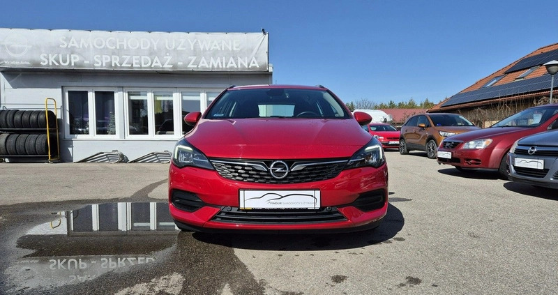 Opel Astra cena 46900 przebieg: 136996, rok produkcji 2019 z Sokołów Małopolski małe 191